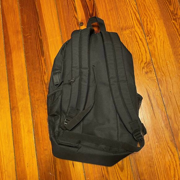 Marshmallow DJ music black white backpack school smile 13” width x 20” length - Picture 2 of 5